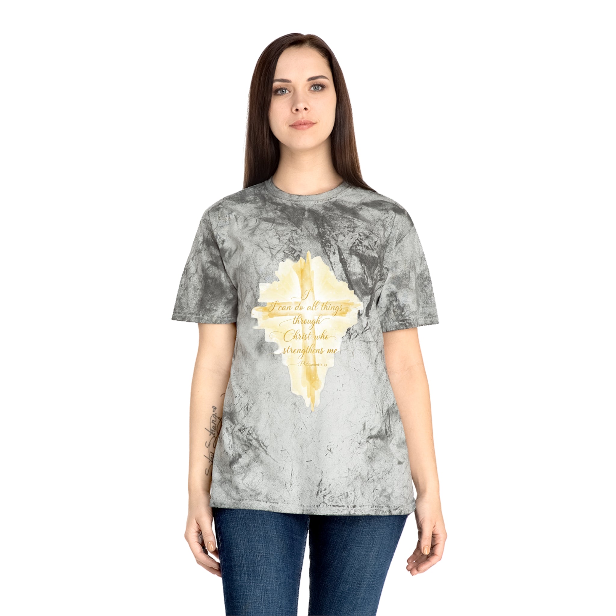 Praying Hands Tie-Dye Tee – "Be Still and Know" Psalm 46:10 Christian T-Shirt - ThatBoutqiueStore