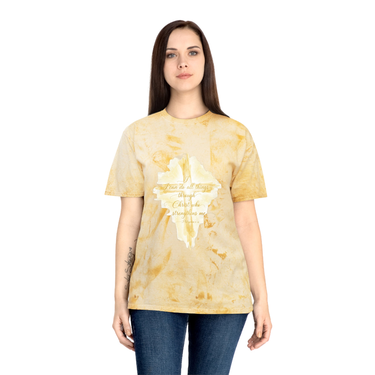 Praying Hands Tie-Dye Tee – "Be Still and Know" Psalm 46:10 Christian T-Shirt - ThatBoutqiueStore