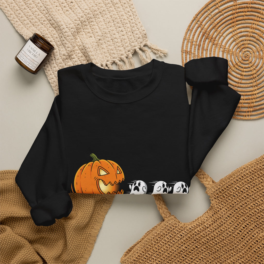 Halloween Pumpkin Ghosts Crewneck Sweatshirt - ThatBoutqiueStore