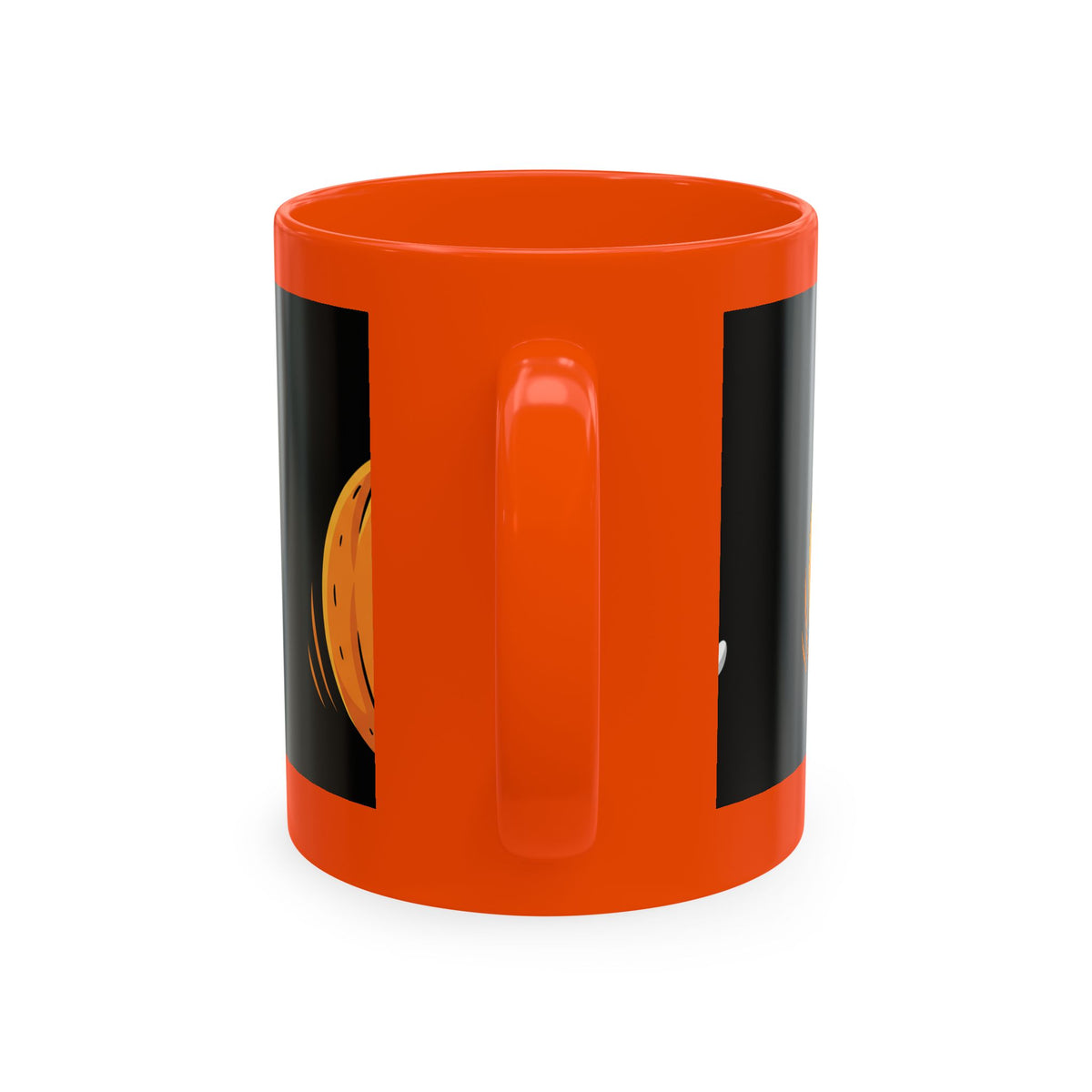 Halloween Pumpkin & Ghost Ceramic Mug — Spooky Jack-O'-Lantern Coffee Cup - ThatBoutqiueStore