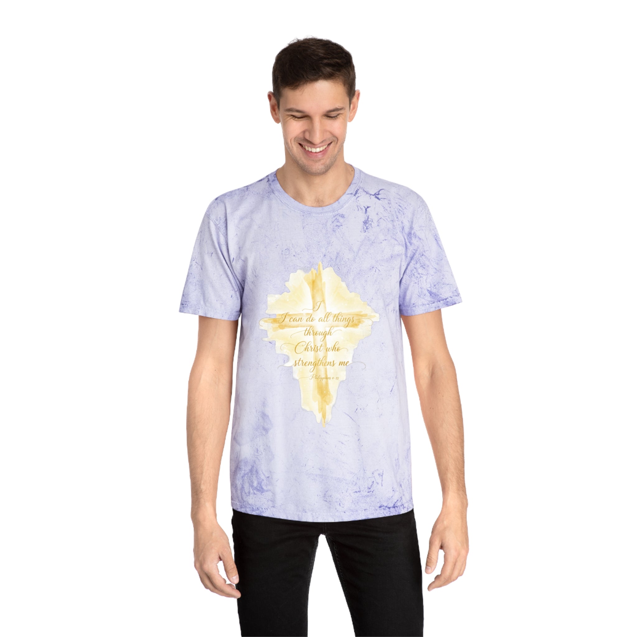 Praying Hands Tie-Dye Tee – "Be Still and Know" Psalm 46:10 Christian T-Shirt - ThatBoutqiueStore