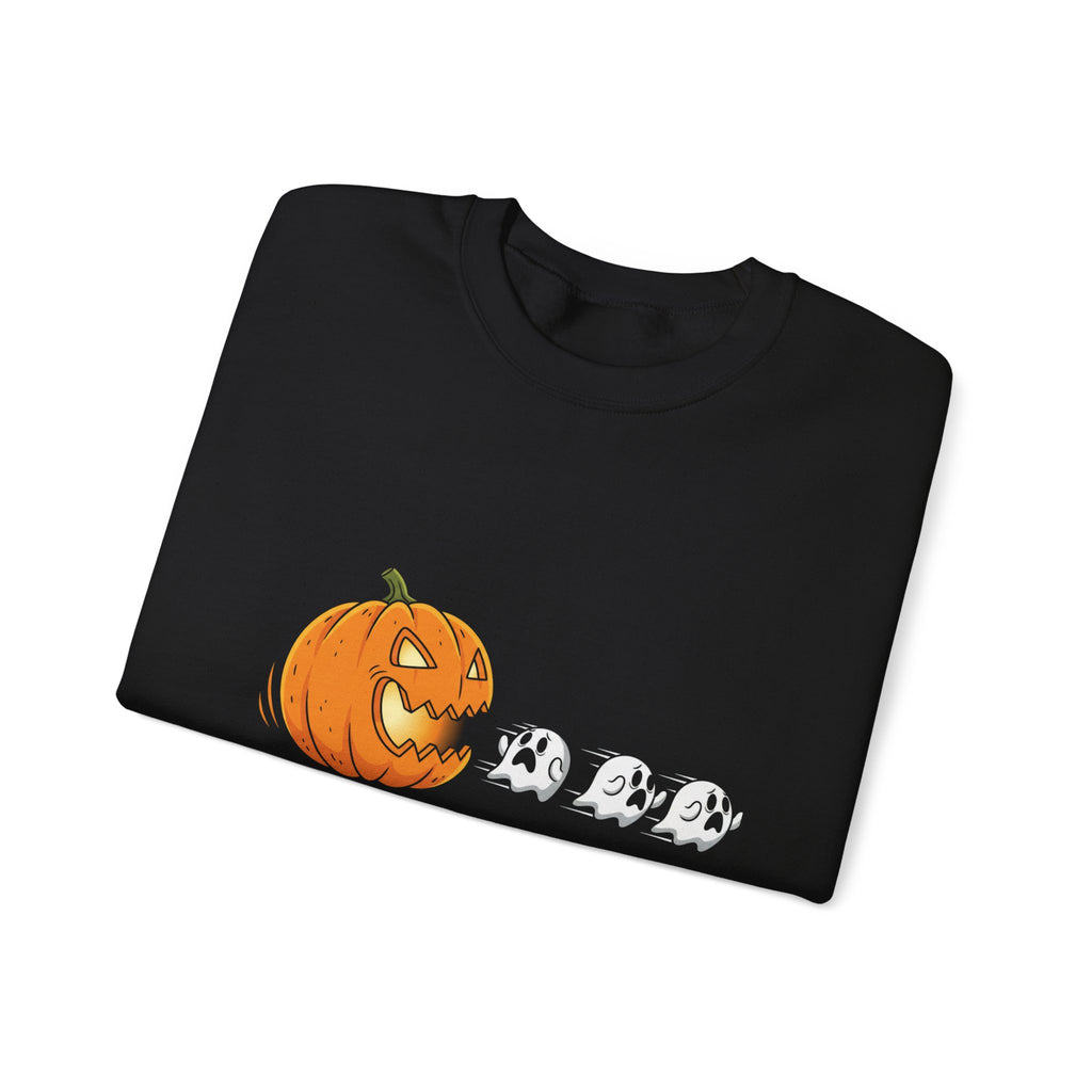 Halloween Pumpkin Ghosts Crewneck Sweatshirt - ThatBoutqiueStore