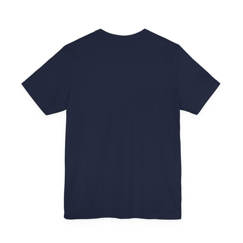 Christian Cross T-Shirt — Blue & Gold Faith Tee - ThatBoutqiueStore