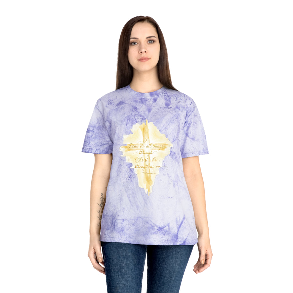 Praying Hands Tie-Dye Tee – "Be Still and Know" Psalm 46:10 Christian T-Shirt - ThatBoutqiueStore