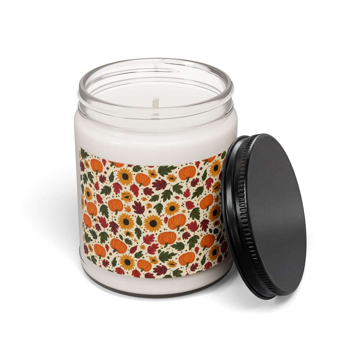 Autumn Harvest Soy Candle — Pumpkin & Sunflower Scented 9oz - ThatBoutqiueStore
