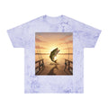 Bass Sunset T-Shirt — Fishing Pier Sunrise Graphic Tee - ThatBoutqiueStore