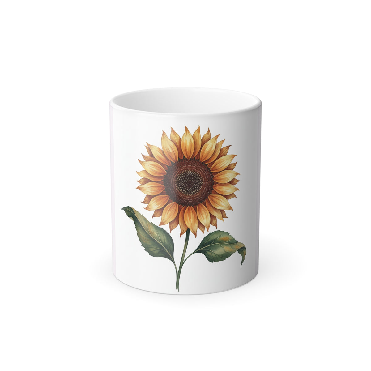 Sunflower Color-Changing Mug — 11oz Heat Reveal Coffee Cup - ThatBoutqiueStore