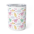 10oz Insulated Coffee Mug — Cute Kawaii Paper Planes, Clouds & Pencils Travel Mug - ThatBoutqiueStore