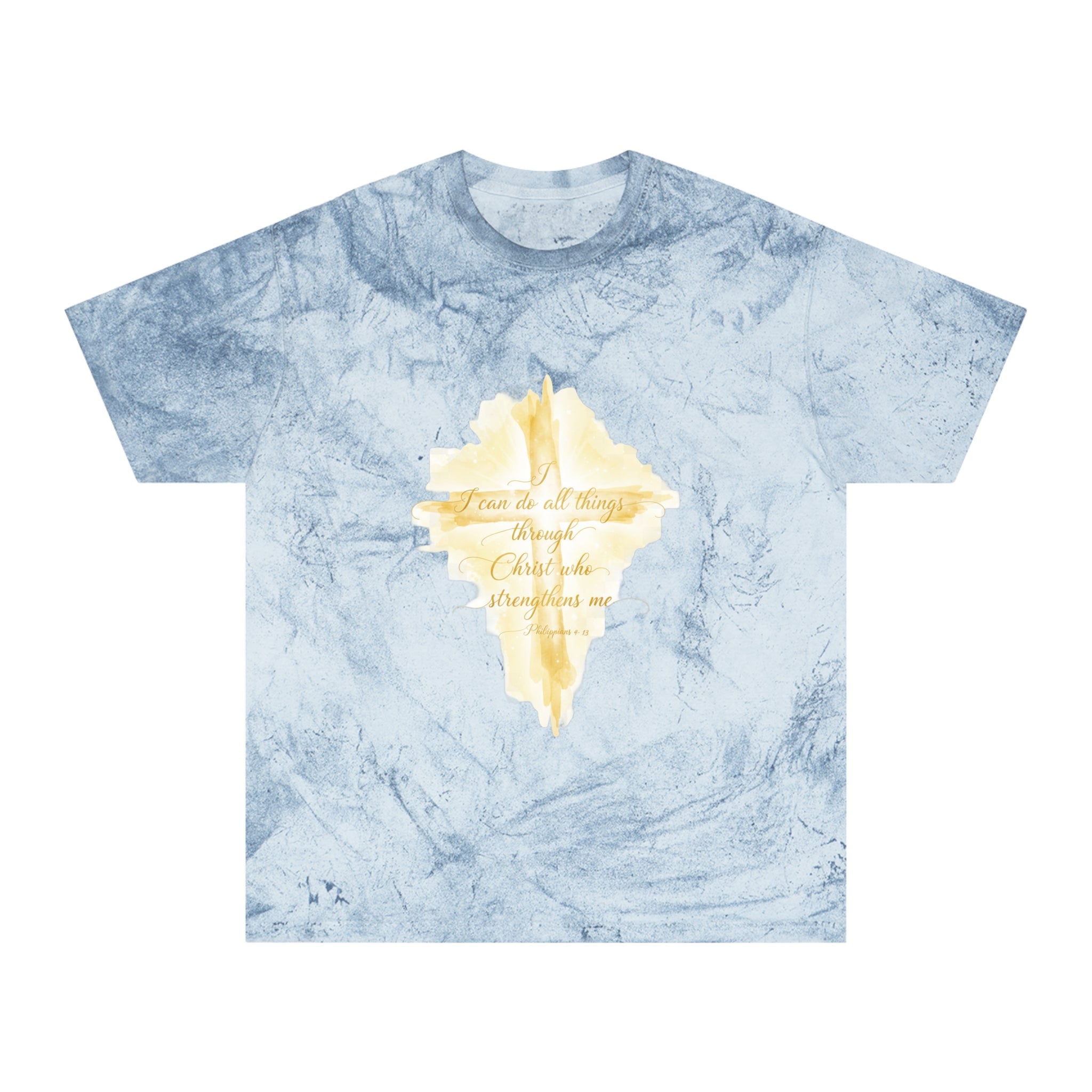 Praying Hands Tie-Dye Tee – "Be Still and Know" Psalm 46:10 Christian T-Shirt - ThatBoutqiueStore