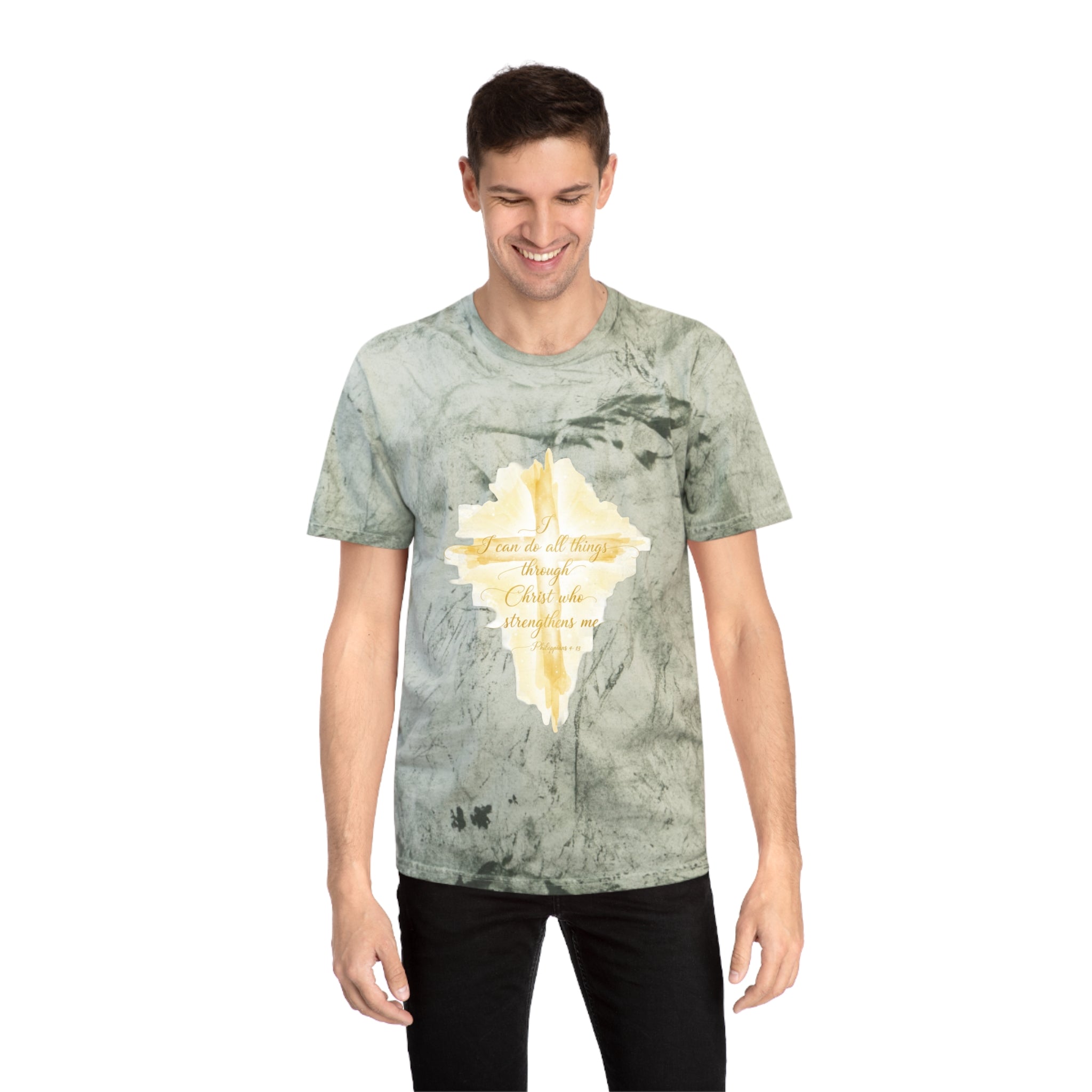 Praying Hands Tie-Dye Tee – "Be Still and Know" Psalm 46:10 Christian T-Shirt - ThatBoutqiueStore