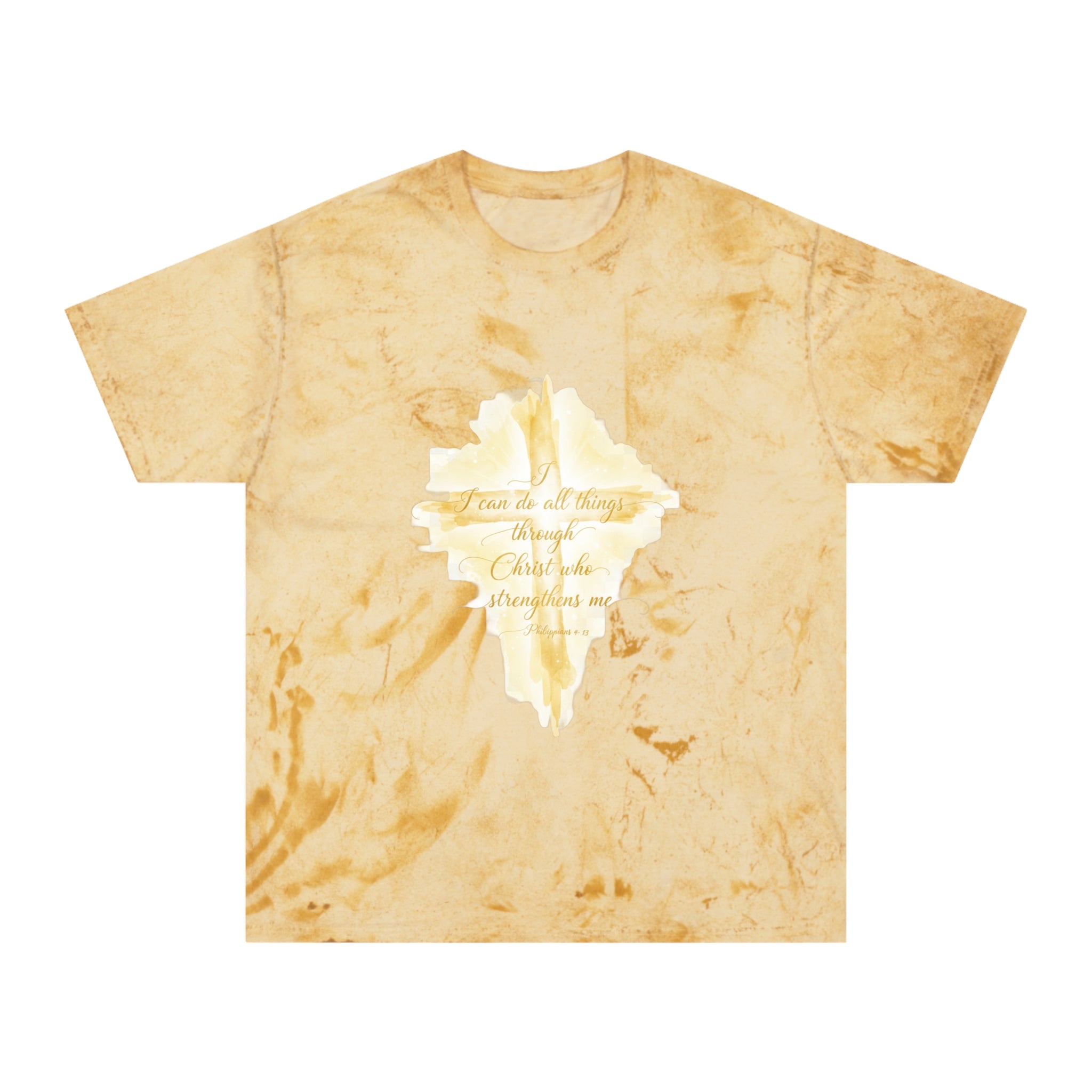 Praying Hands Tie-Dye Tee – "Be Still and Know" Psalm 46:10 Christian T-Shirt - ThatBoutqiueStore