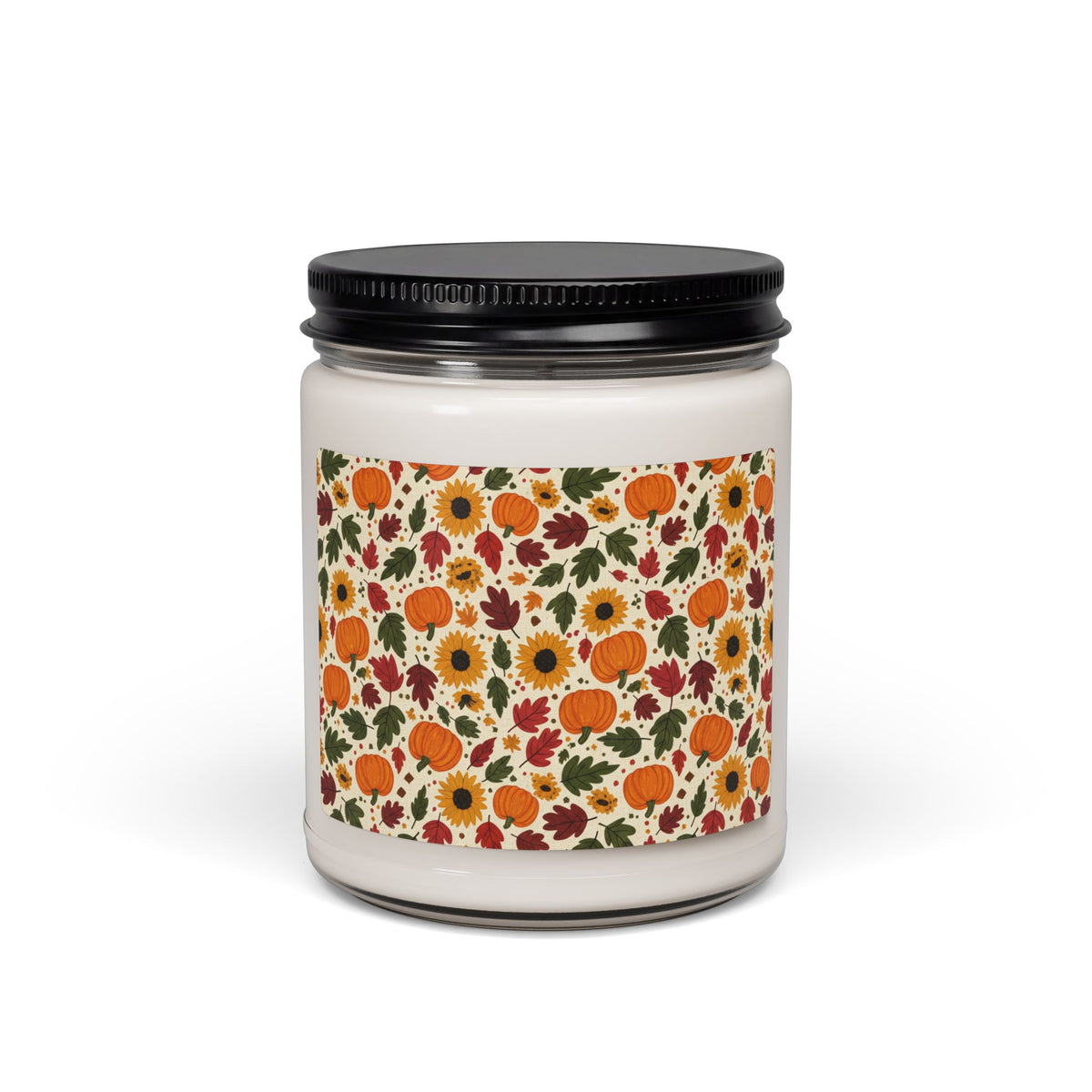 Autumn Harvest Soy Candle — Pumpkin & Sunflower Scented 9oz - ThatBoutqiueStore