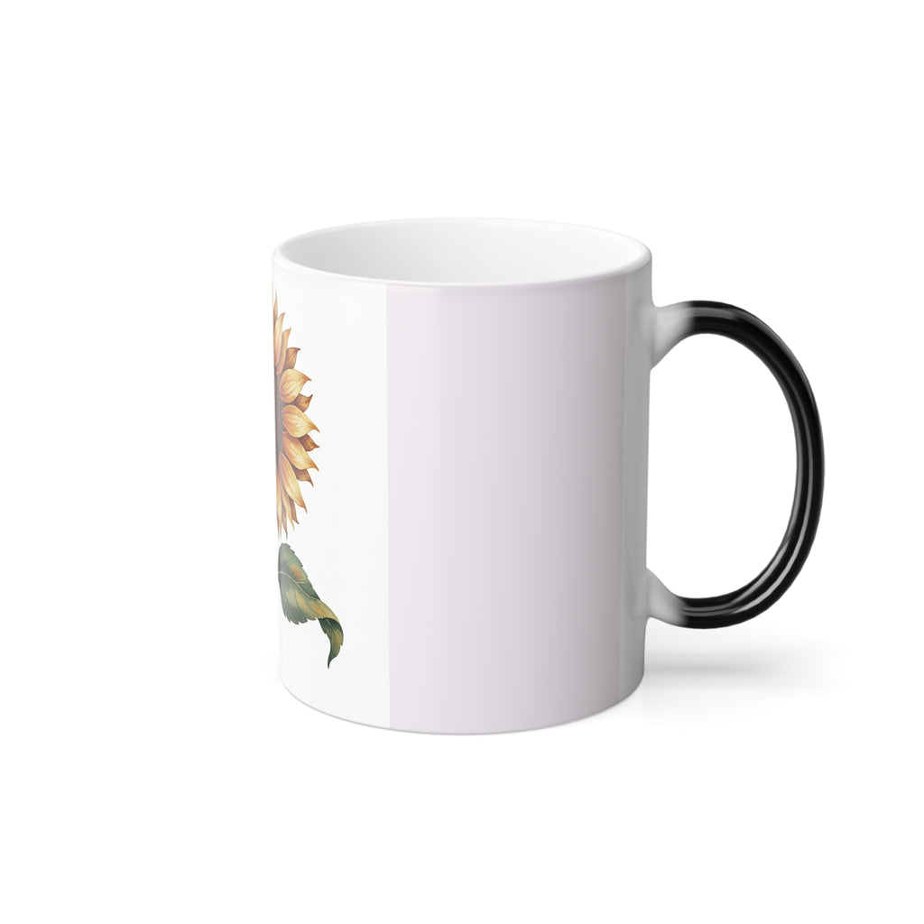 Sunflower Color-Changing Mug — 11oz Heat Reveal Coffee Cup - ThatBoutqiueStore