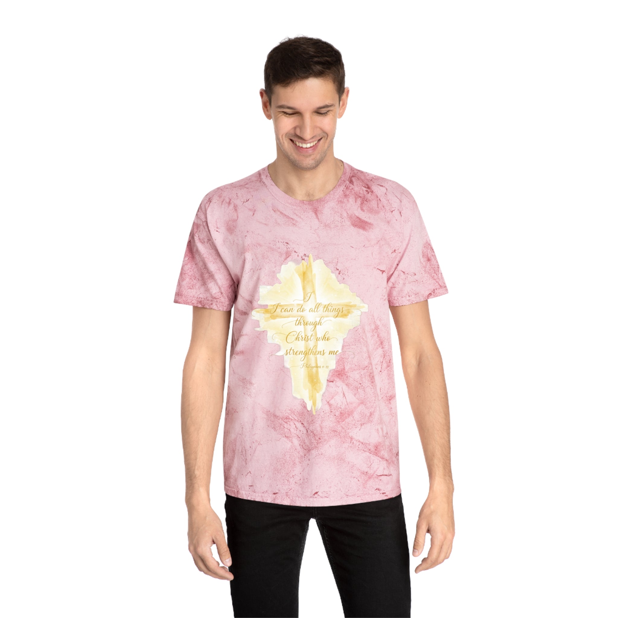 Praying Hands Tie-Dye Tee – "Be Still and Know" Psalm 46:10 Christian T-Shirt - ThatBoutqiueStore