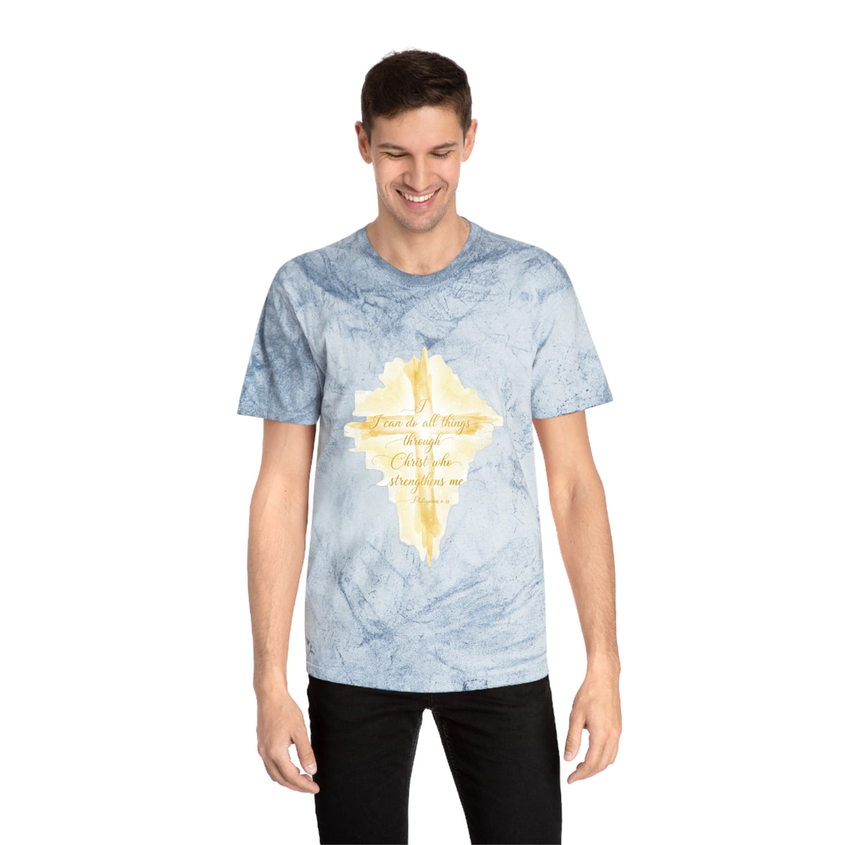 Praying Hands Tie-Dye Tee – "Be Still and Know" Psalm 46:10 Christian T-Shirt - ThatBoutqiueStore