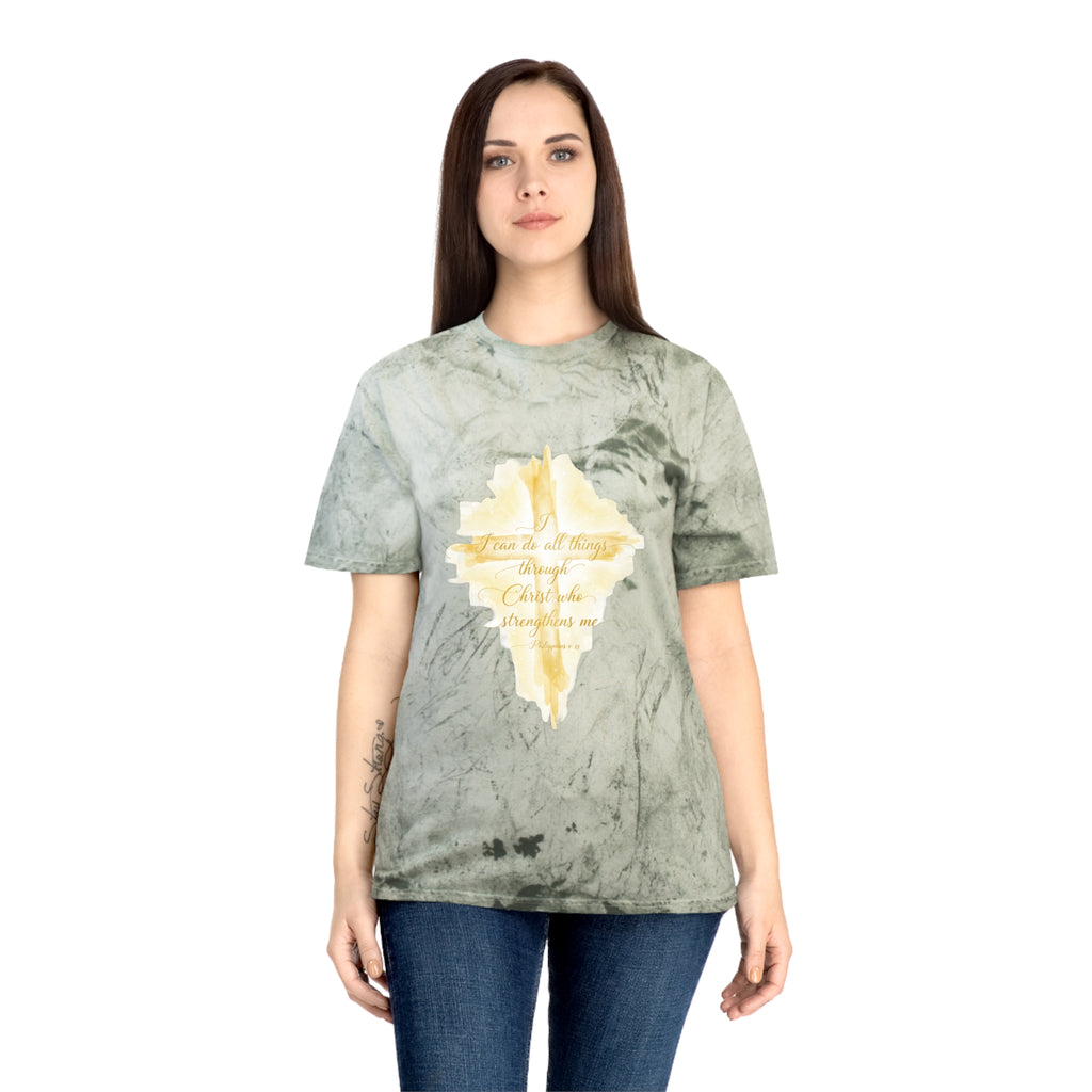 Praying Hands Tie-Dye Tee – "Be Still and Know" Psalm 46:10 Christian T-Shirt - ThatBoutqiueStore