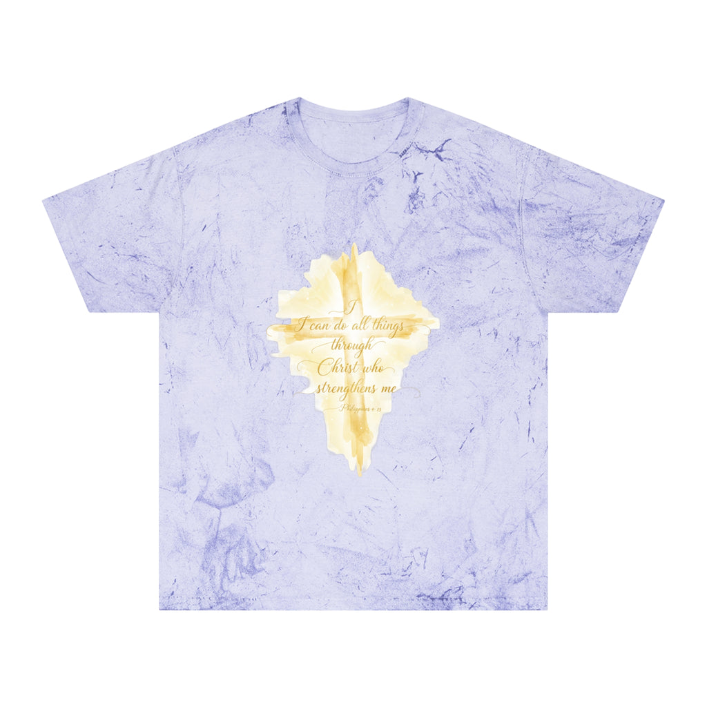 Praying Hands Tie-Dye Tee – "Be Still and Know" Psalm 46:10 Christian T-Shirt - ThatBoutqiueStore