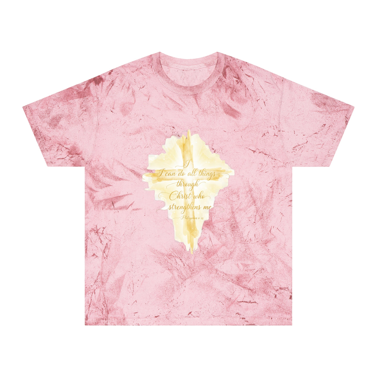 Praying Hands Tie-Dye Tee – "Be Still and Know" Psalm 46:10 Christian T-Shirt - ThatBoutqiueStore