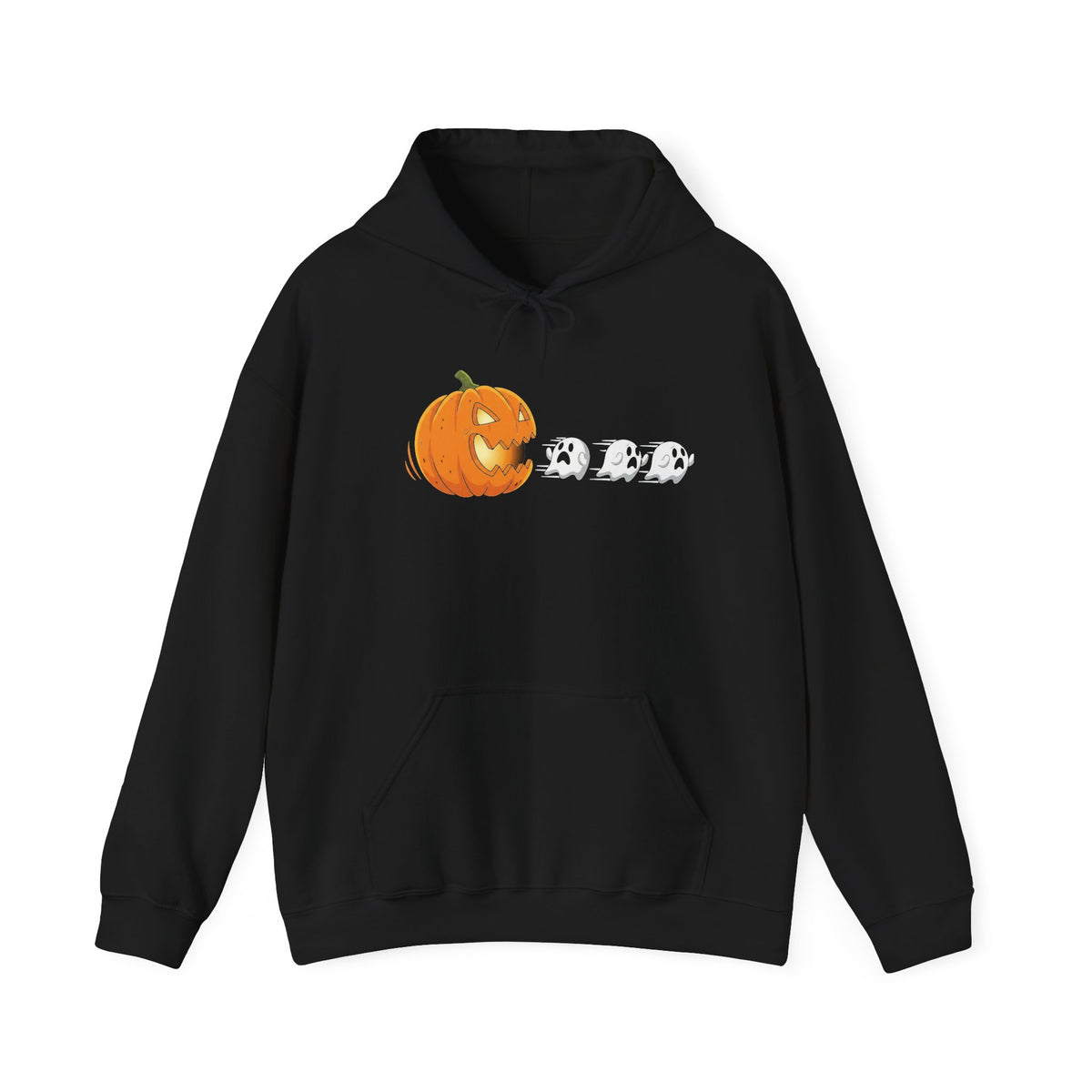 Pumpkin Bite Hoodie — Cute Jack-o'-Lantern Autumn Sweater - ThatBoutqiueStore
