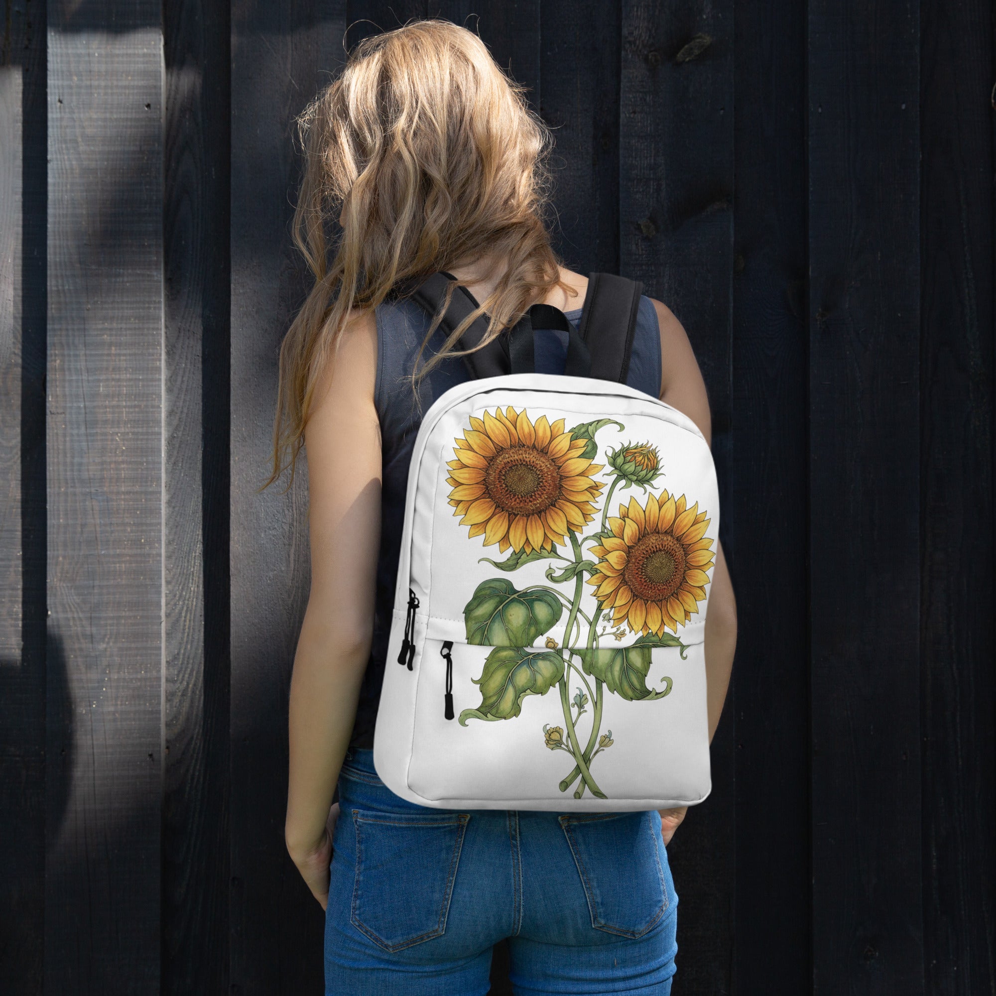 Twin Sunflower Backpack - ThatBoutqiueStore
