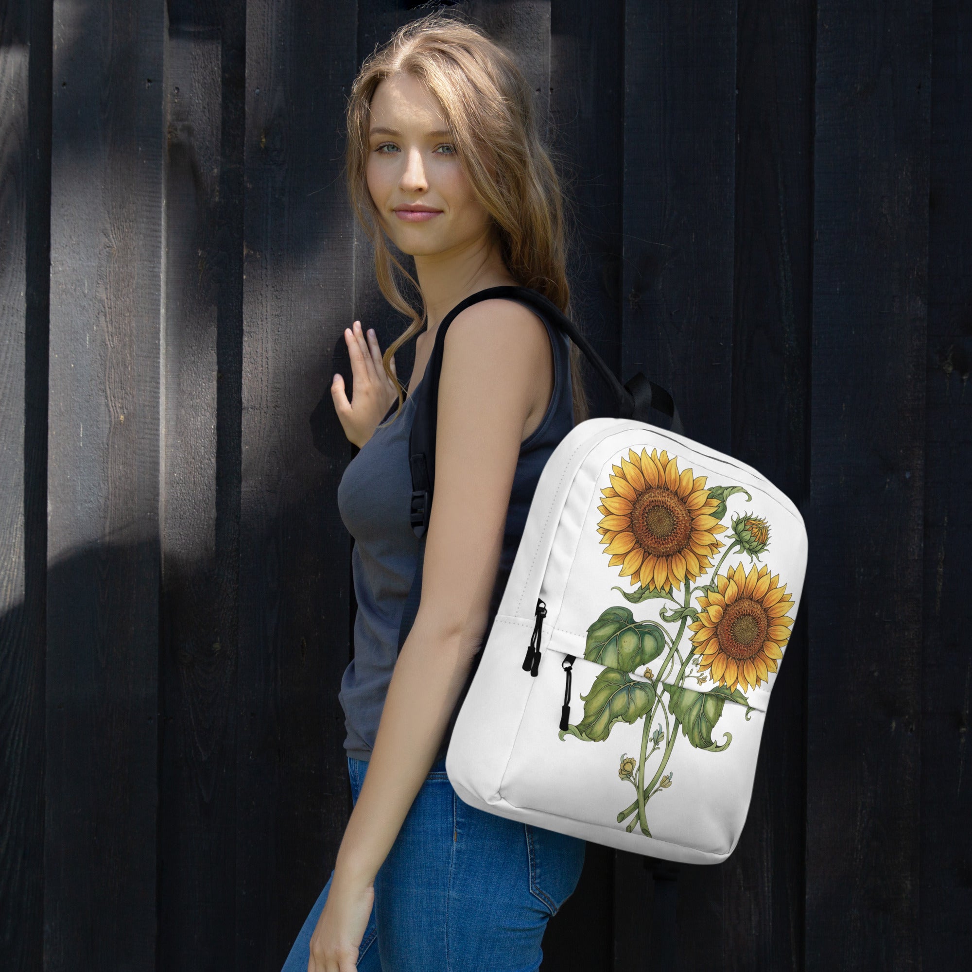 Twin Sunflower Backpack - ThatBoutqiueStore