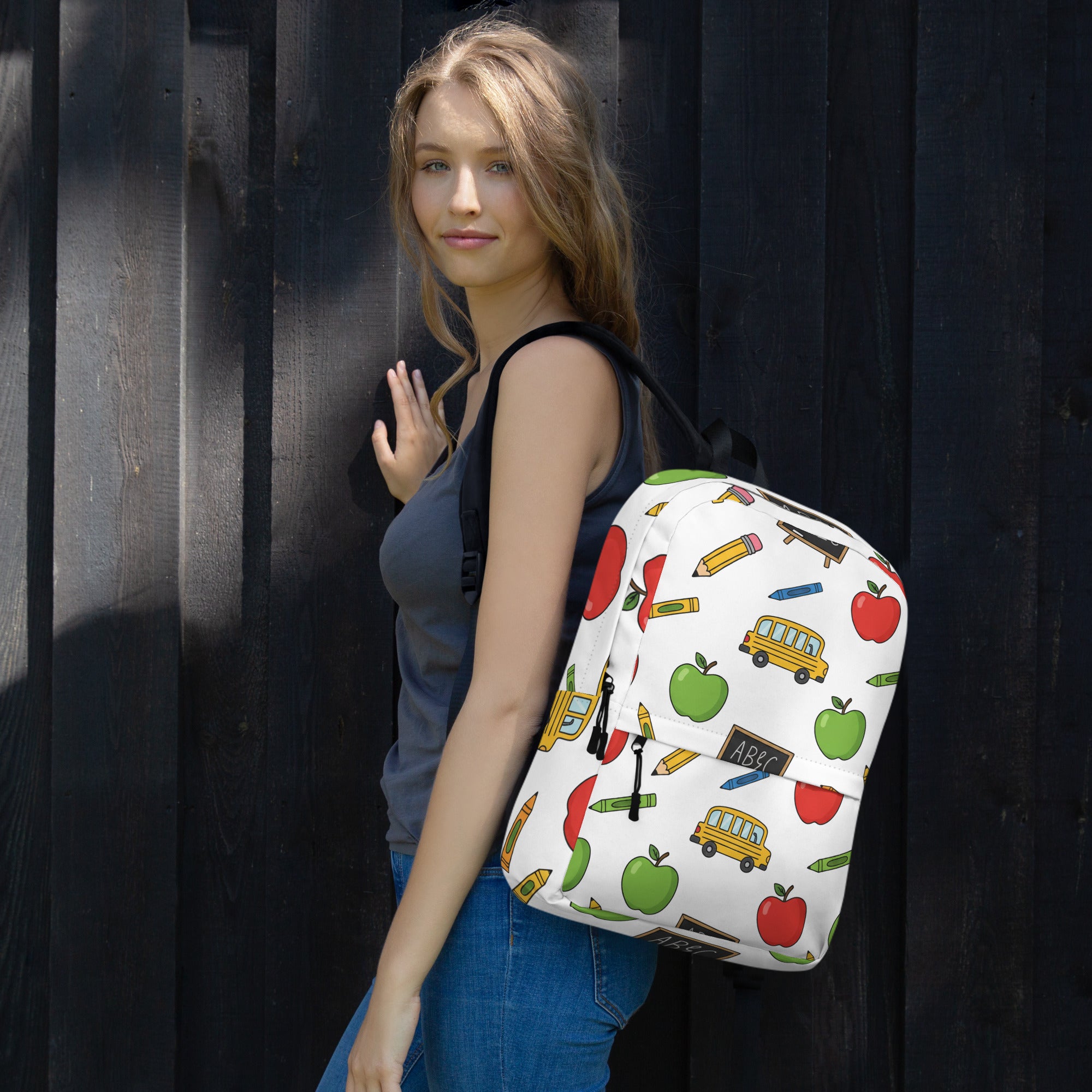 Multi Print Back To School Backpack - ThatBoutqiueStore