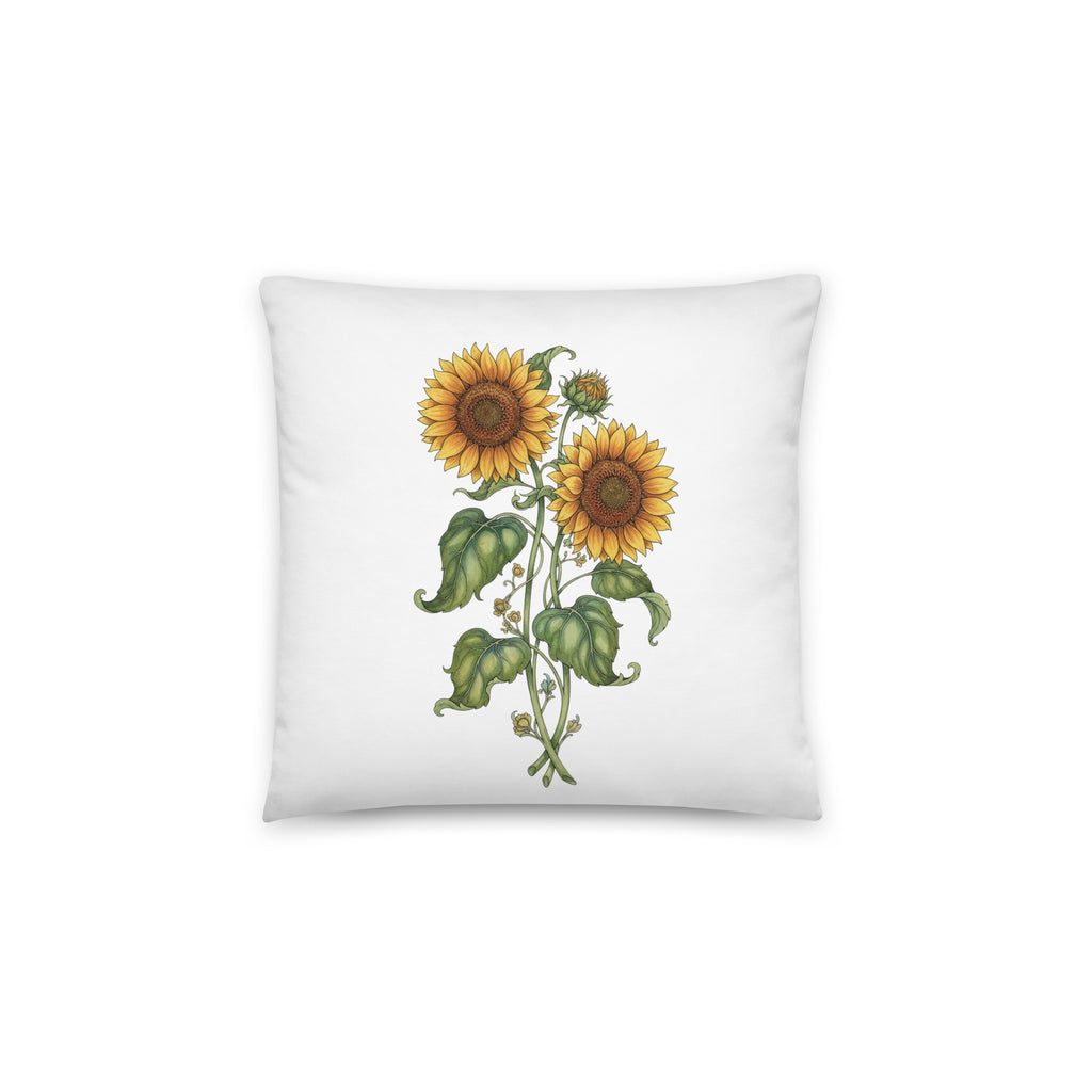 Sunflowers & Steer Reversible Pillow - ThatBoutqiueStore