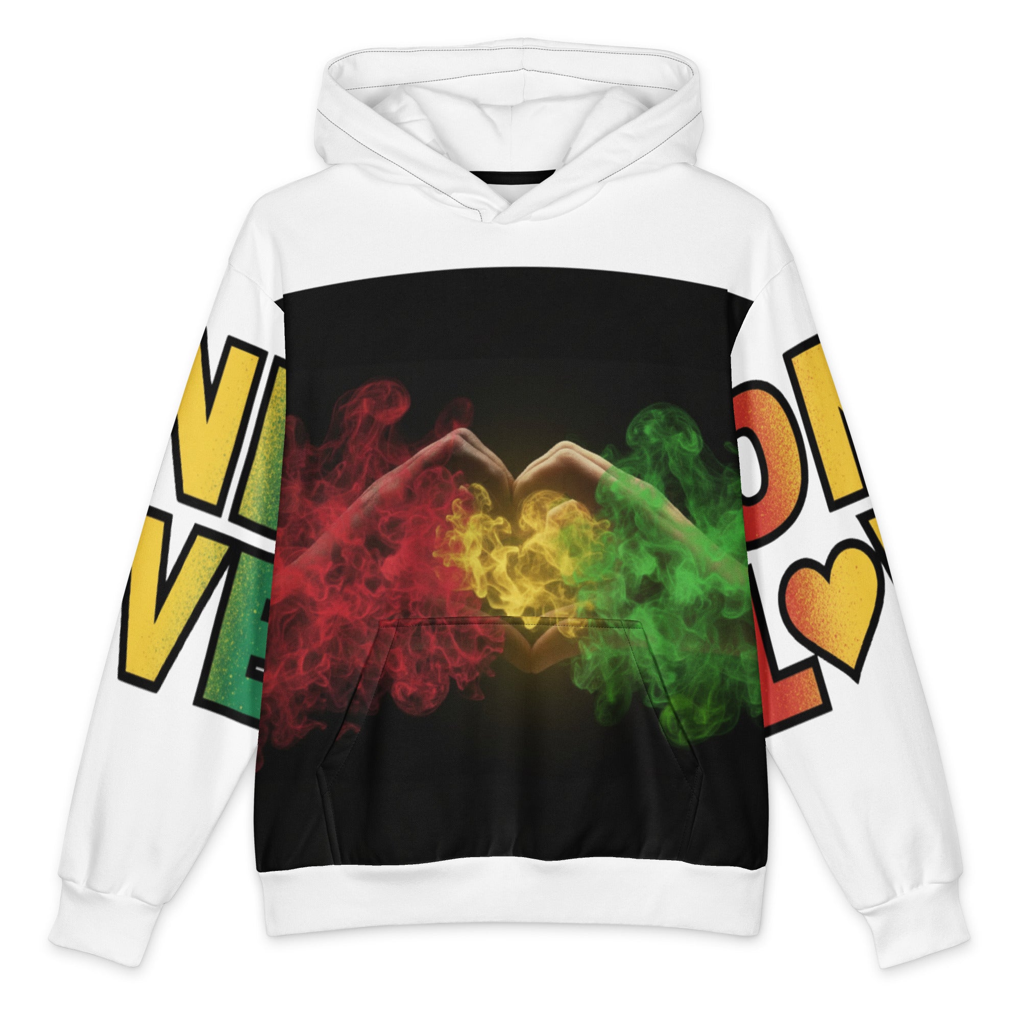 All Out One Love Oversized Cotton Hoodie - ThatBoutqiueStore