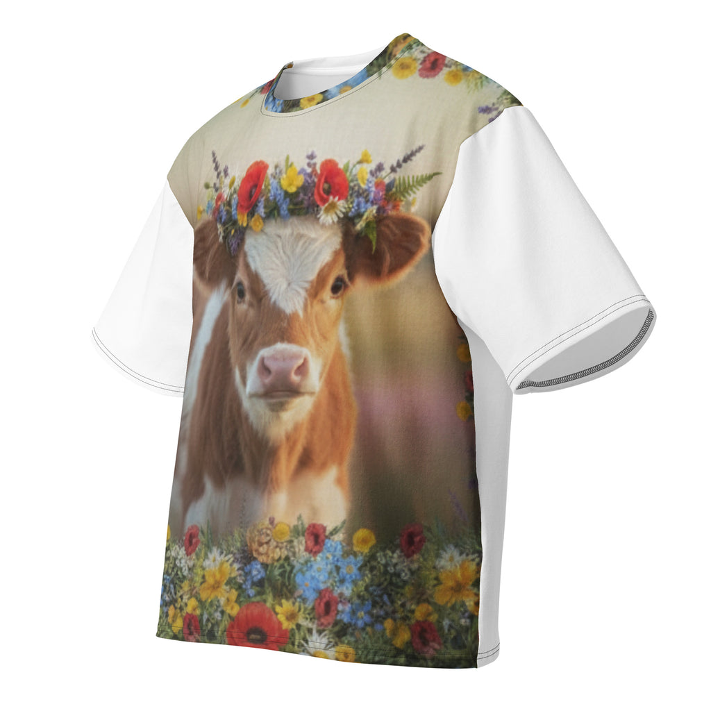 Free Range Wildflower Heifer Oversized Tee - ThatBoutqiueStore