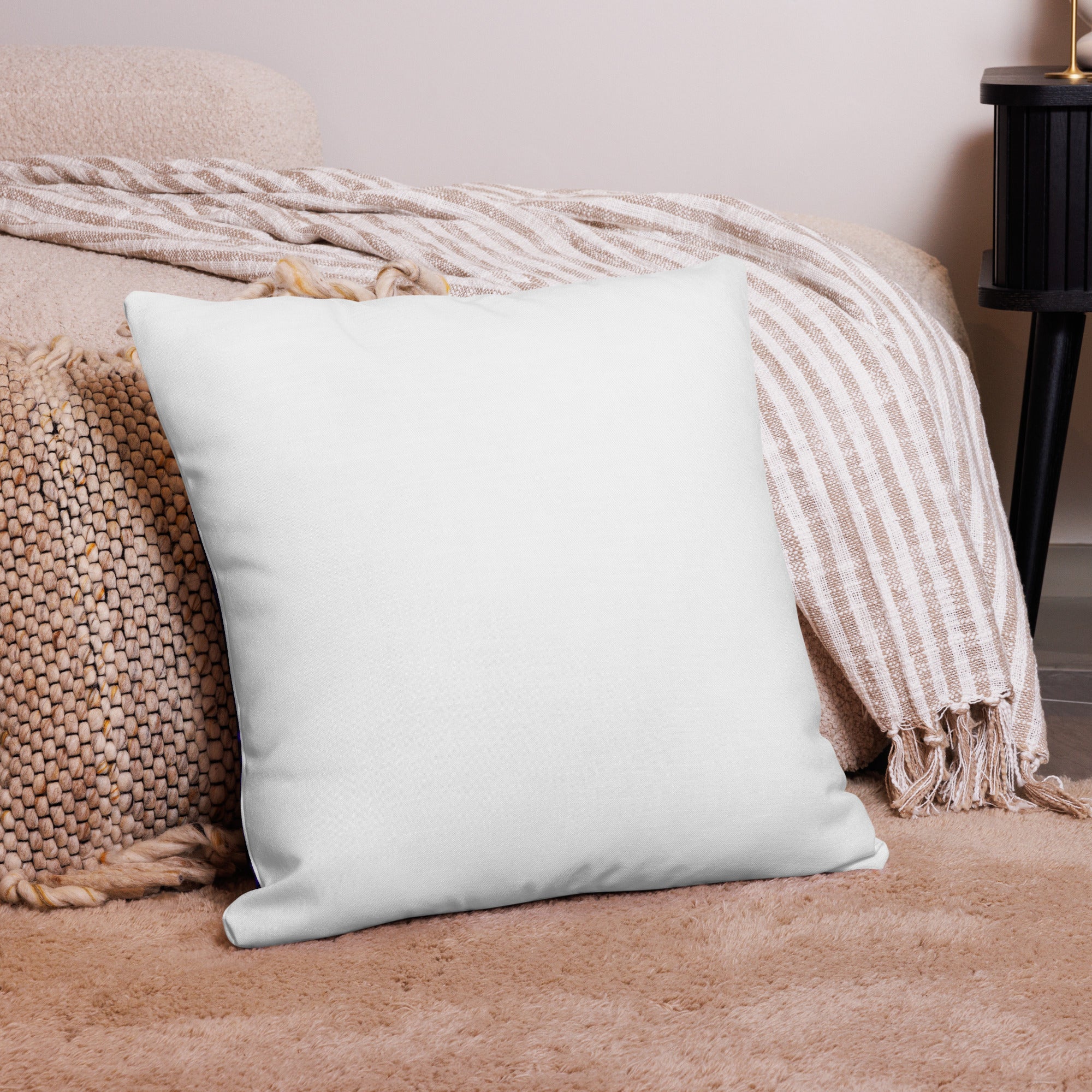 Lavender Field Heifer Premium Pillow - ThatBoutqiueStore
