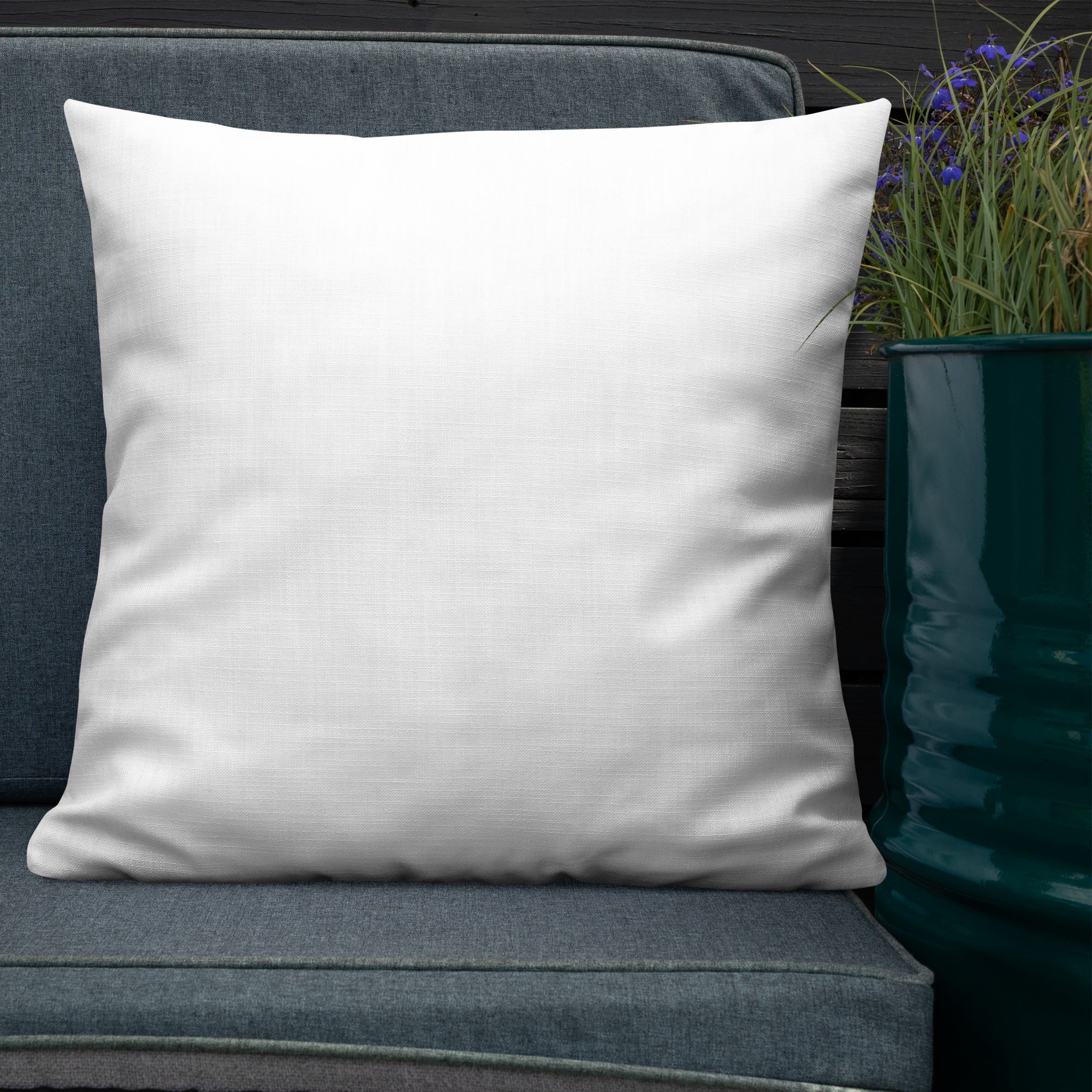 Lavender Field Heifer Premium Pillow - ThatBoutqiueStore
