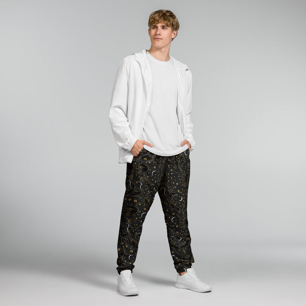 Cosmos and Kitties Unisex track pants - ThatBoutqiueStore