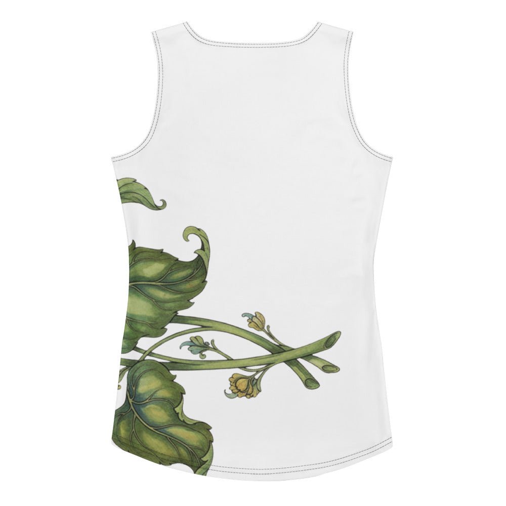 Twin Sunflower Sublimation Cut & Sew Tank Top - ThatBoutqiueStore