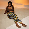 Sunflowers and Daisies Yoga Capri Leggings - ThatBoutqiueStore