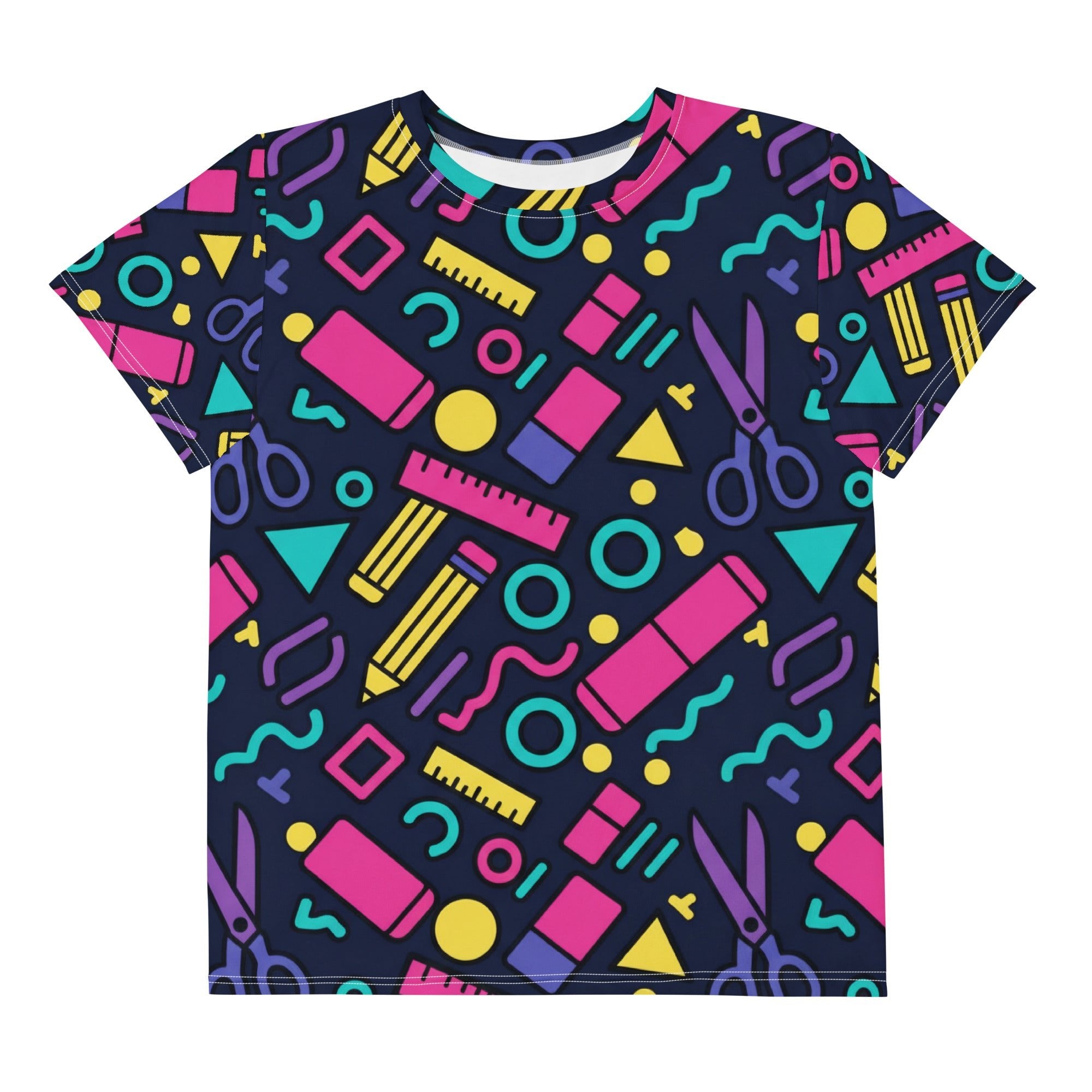 All Over Print B2S Youth cotton crew neck t-shirt - ThatBoutqiueStore