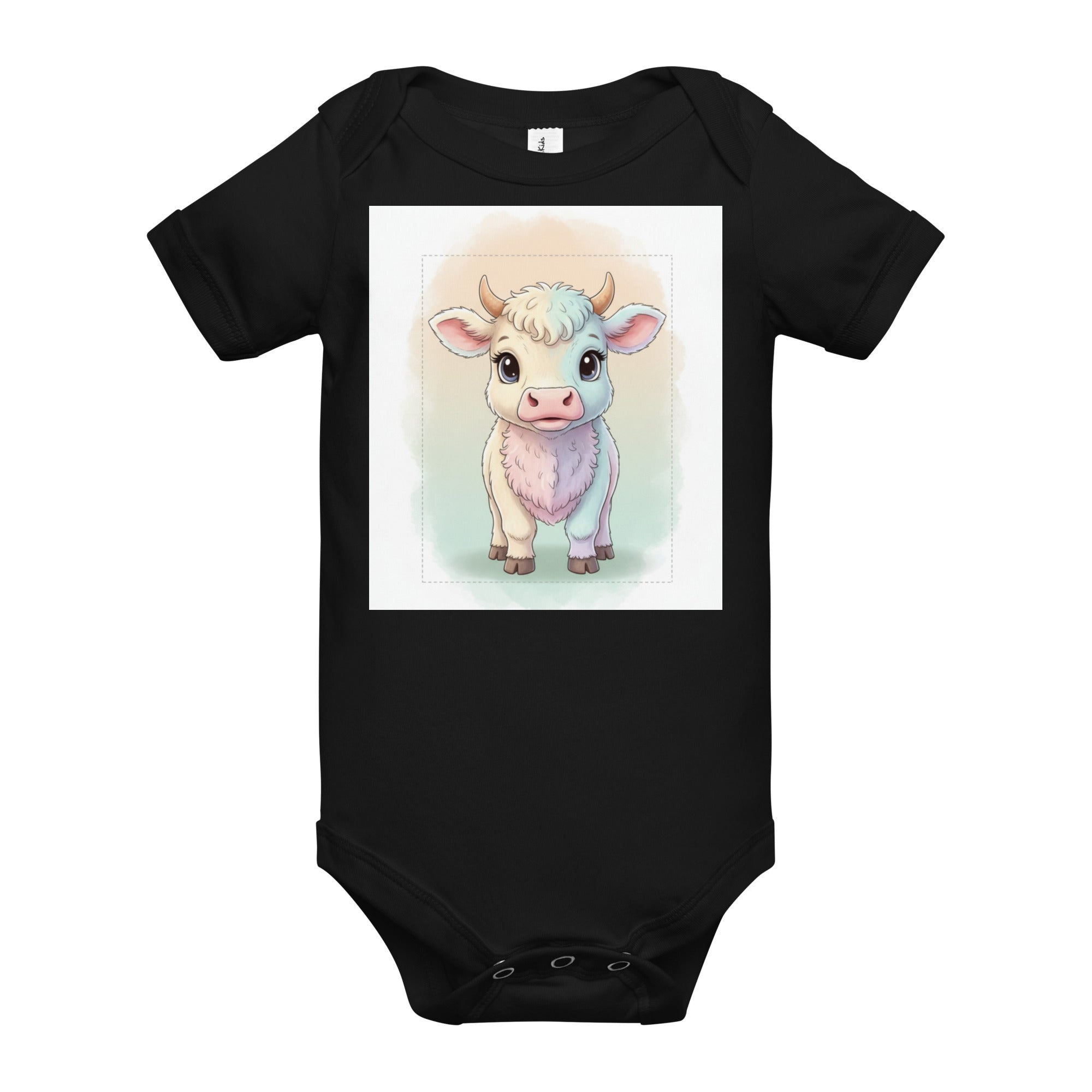 Cartoon Baby Heifer Onesie - ThatBoutqiueStore