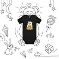 Sweet Honey Bear Baby short sleeve one piece - ThatBoutqiueStore