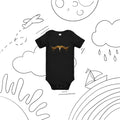 Sunflowers & Steer Baby Short Sleeve One Piece - ThatBoutqiueStore