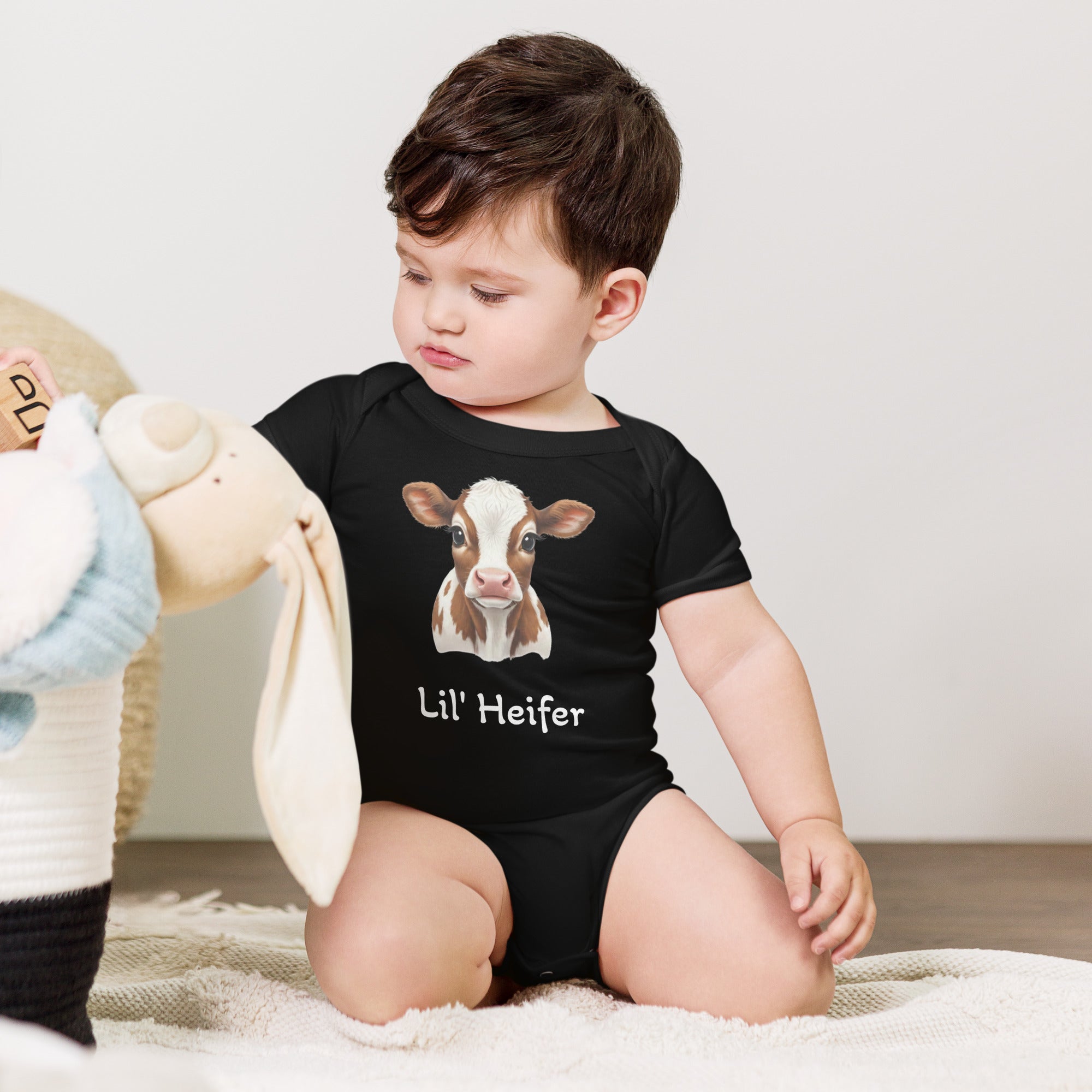 Lil Heifer Baby Onesie - ThatBoutqiueStore