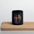 Lady G's in colorful smoke Black Glossy Mug - ThatBoutqiueStore