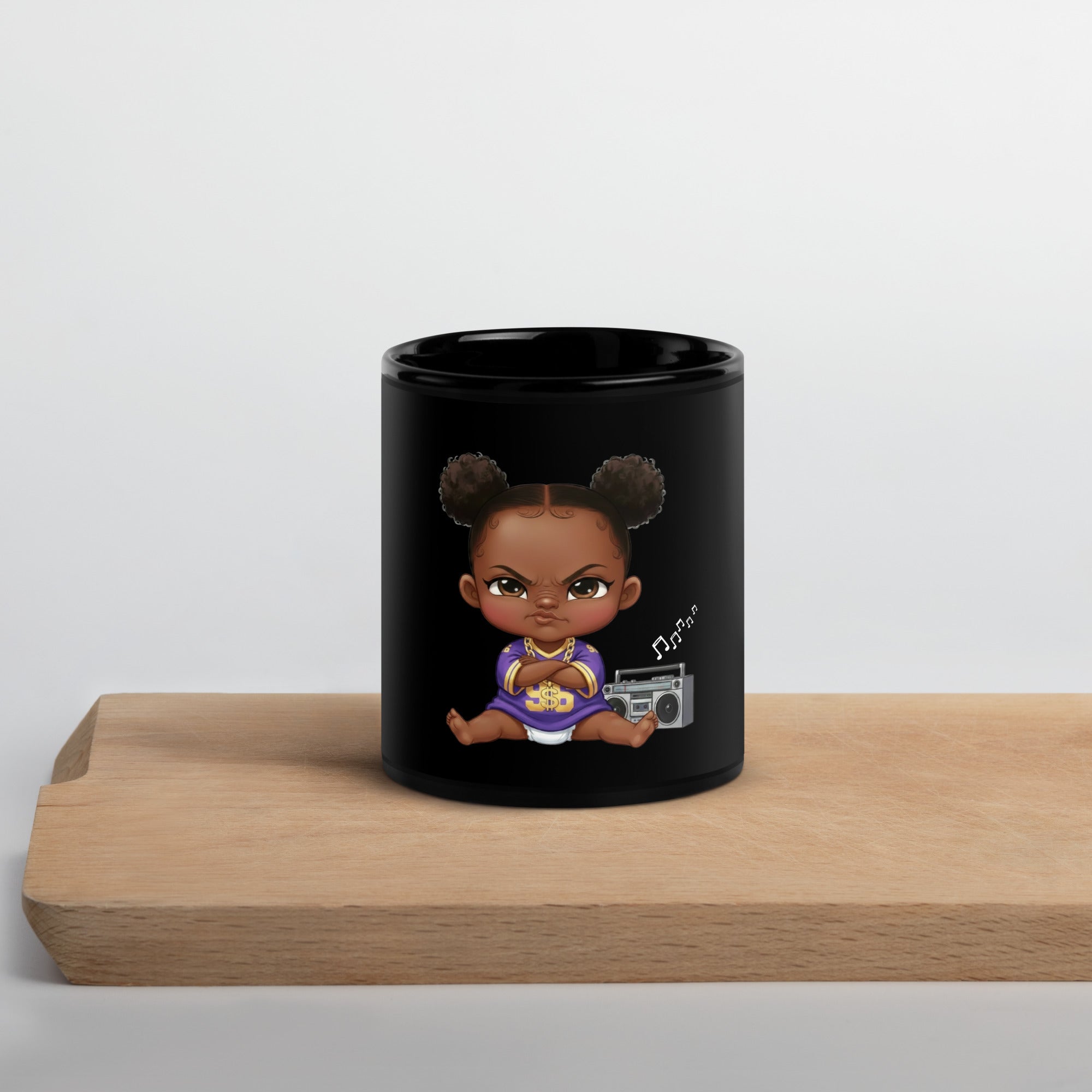 Lil' SassholeNation Black Glossy Mug - ThatBoutqiueStore