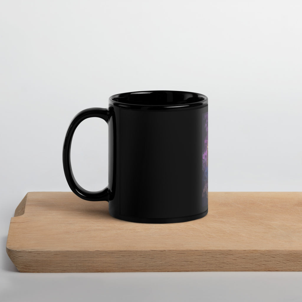Lady G's in colorful smoke Black Glossy Mug - ThatBoutqiueStore