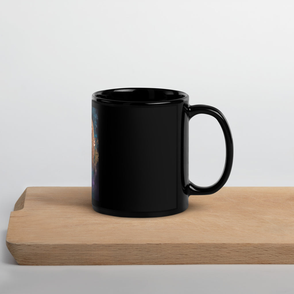 Lady G's in colorful smoke Black Glossy Mug - ThatBoutqiueStore