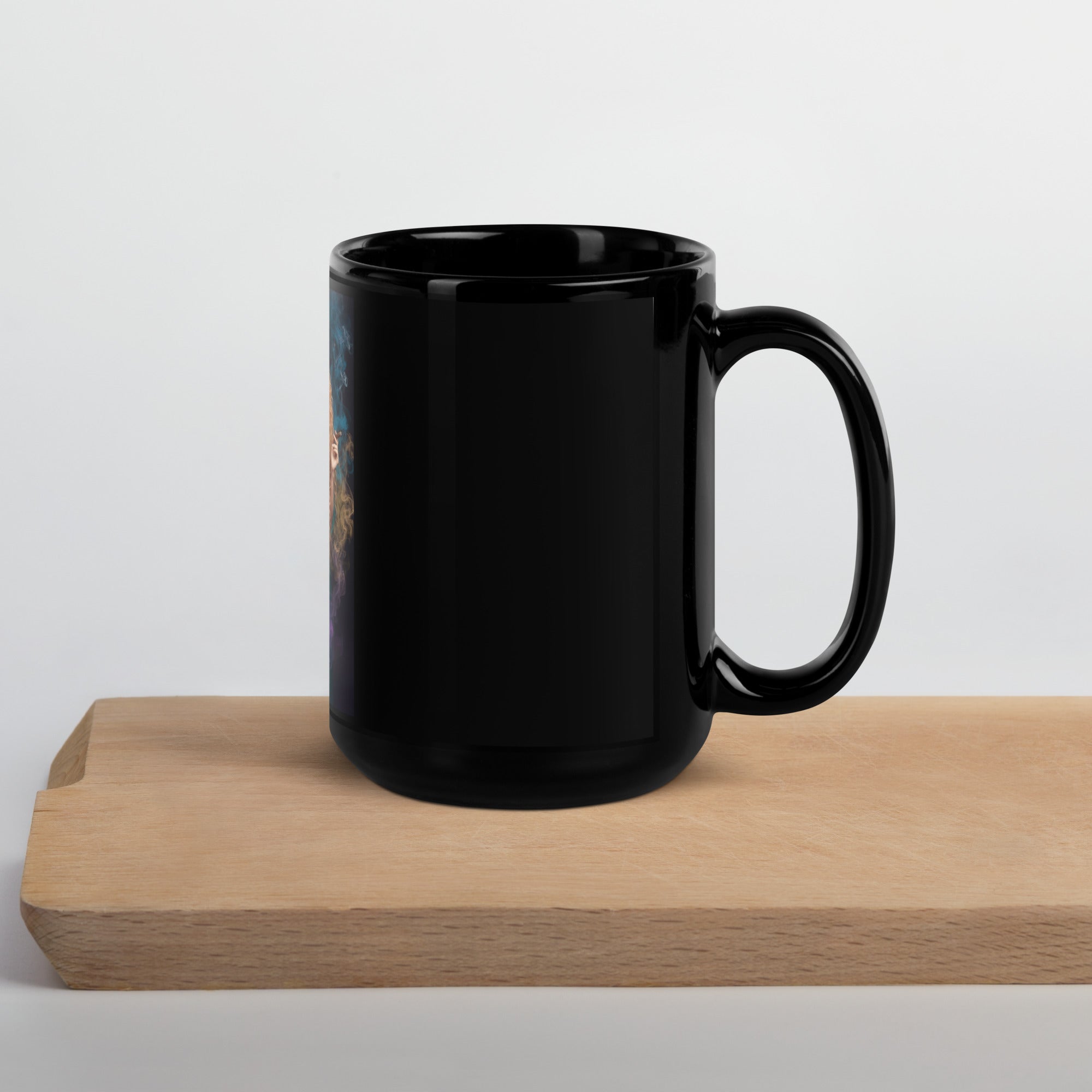 Lady G's in colorful smoke Black Glossy Mug - ThatBoutqiueStore