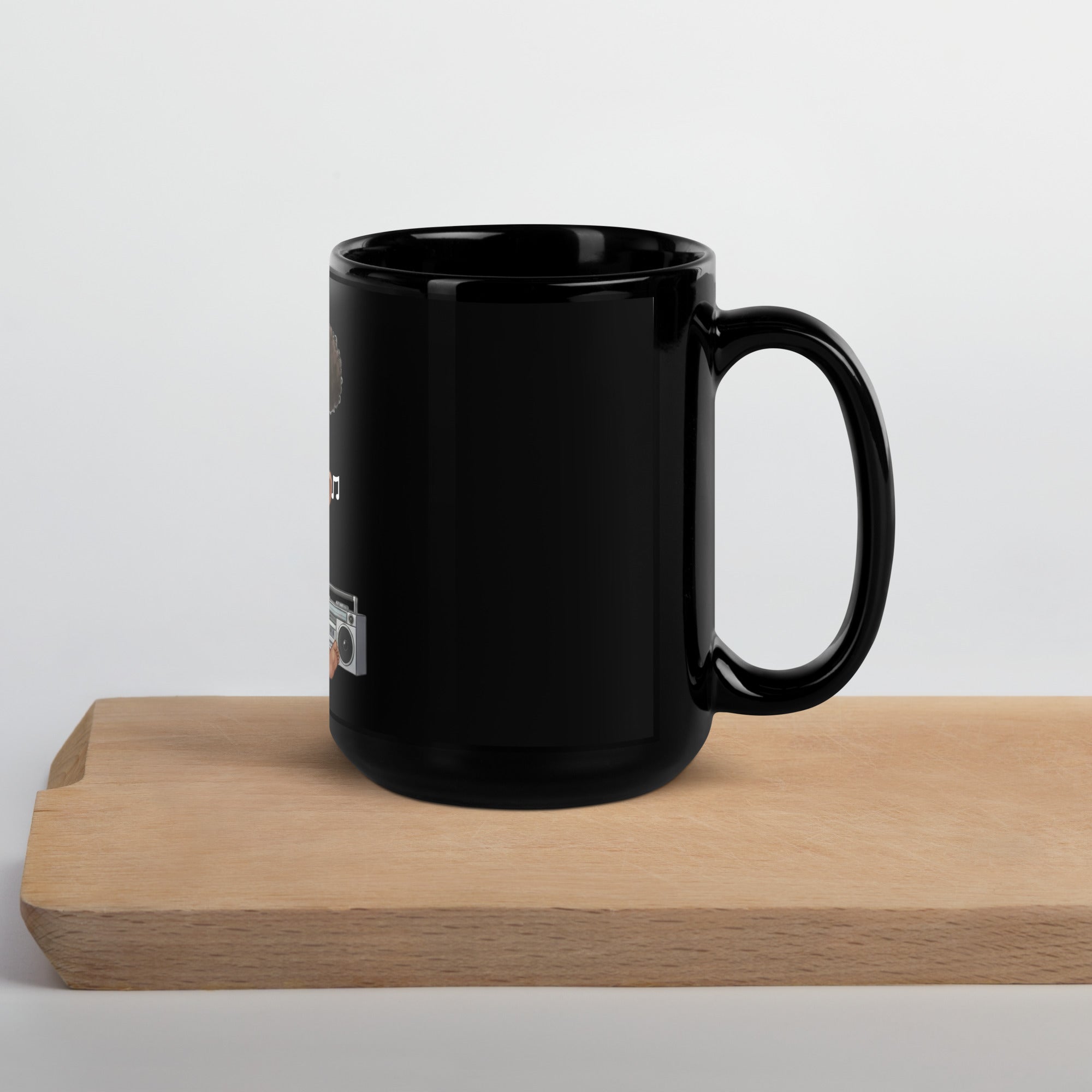 Lil Sasshole Muggin on a Black Glossy Mug - ThatBoutqiueStore