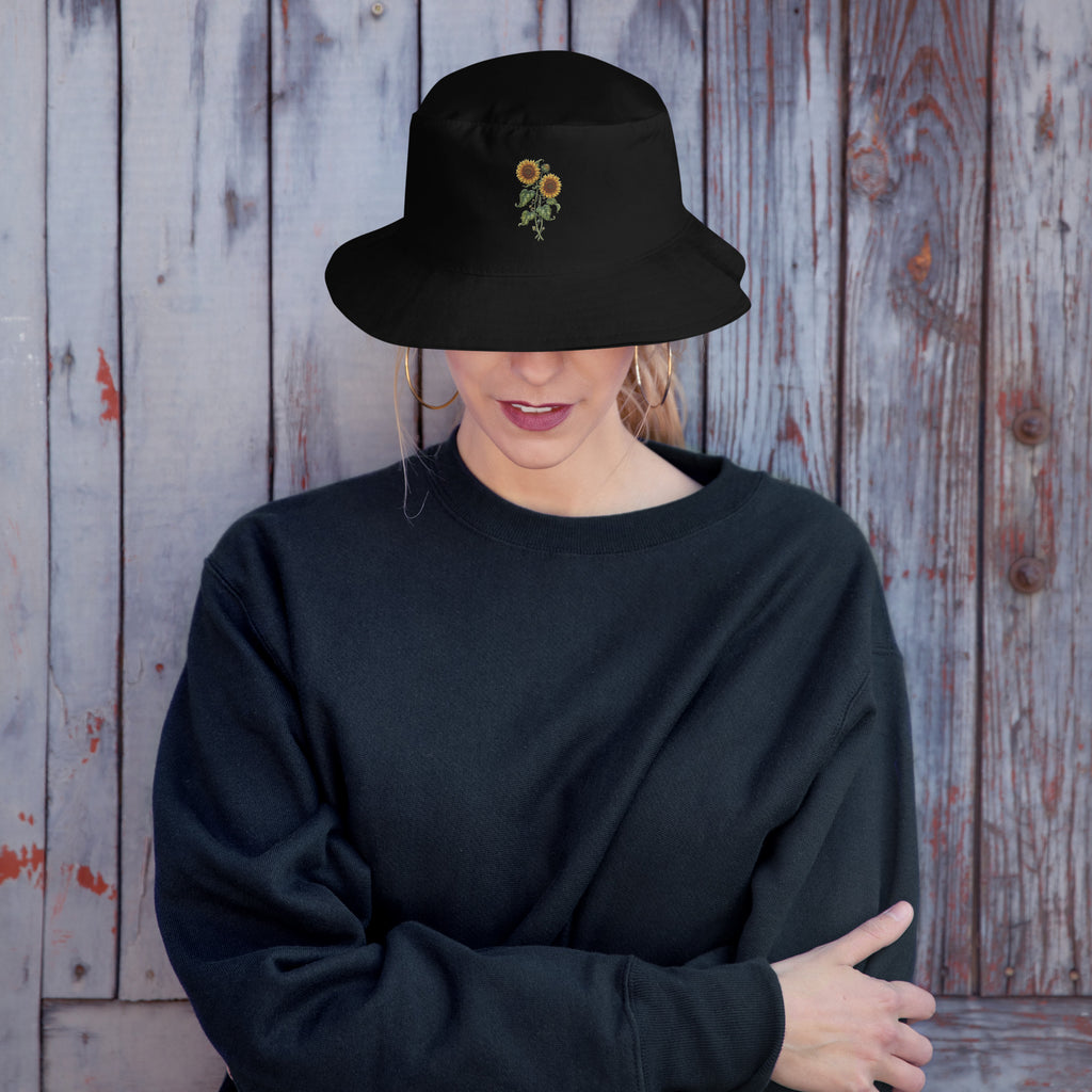 Twin Sunflower Bucket Hat - ThatBoutqiueStore
