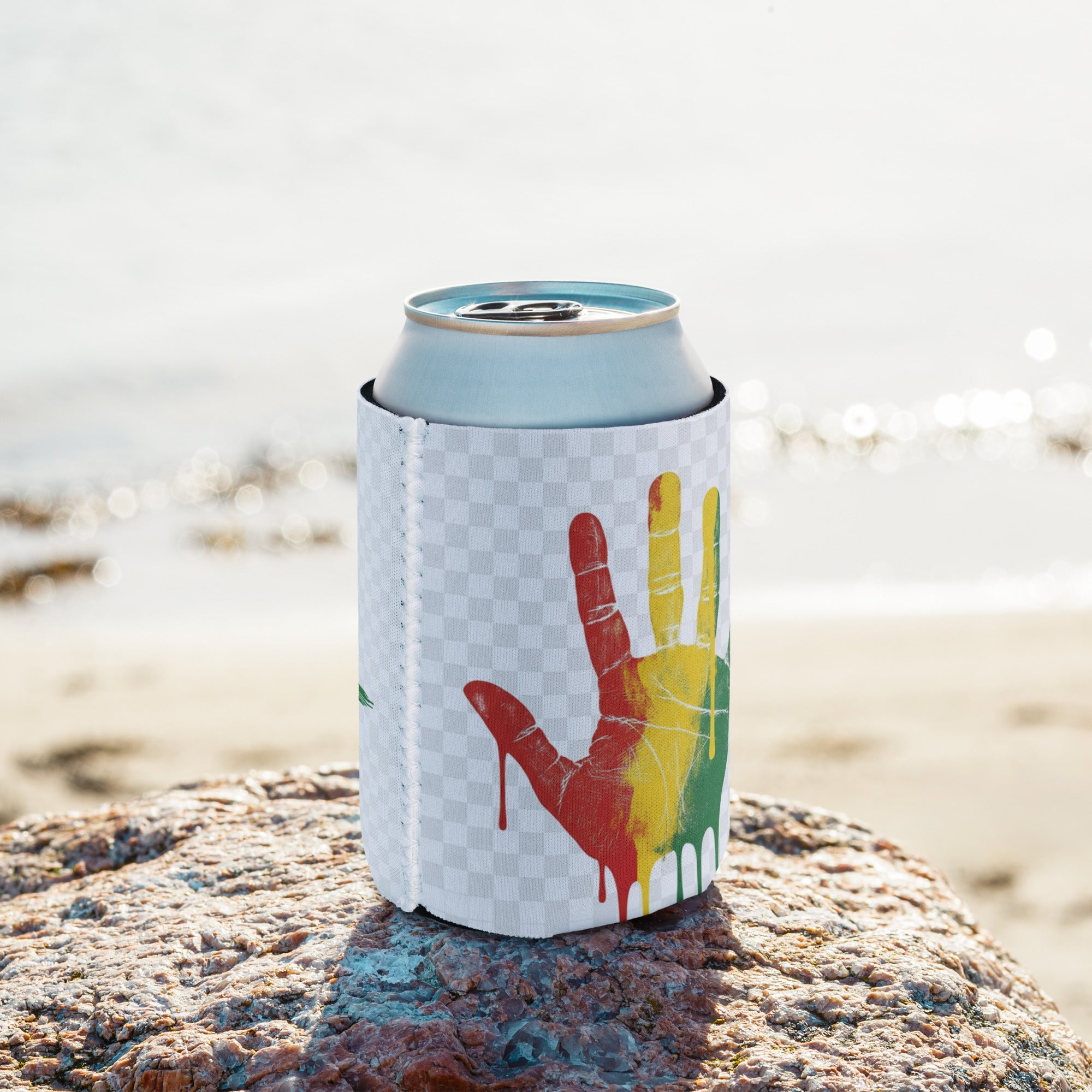 Fix Your Heart Drip Hand Can Cooler - ThatBoutqiueStore