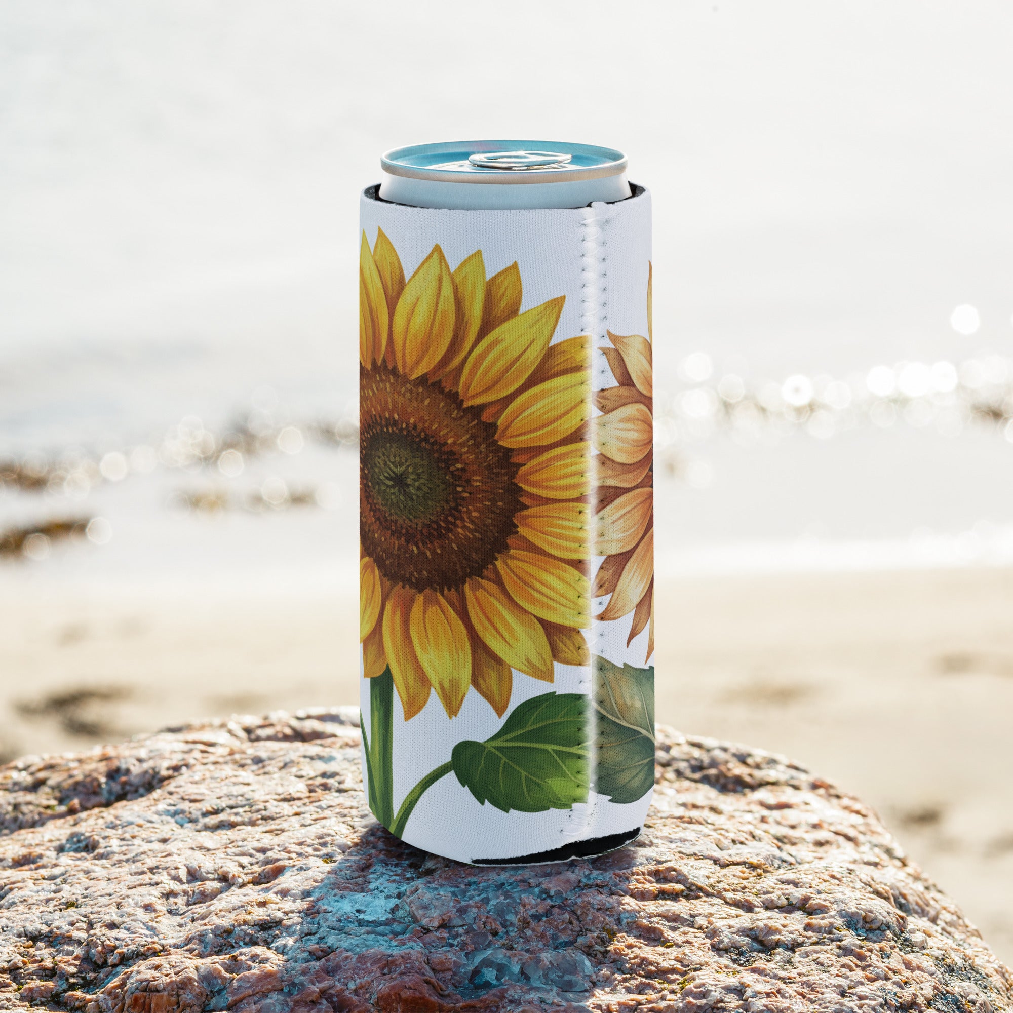 Double Sided My little Sunflower Can cooler - ThatBoutqiueStore