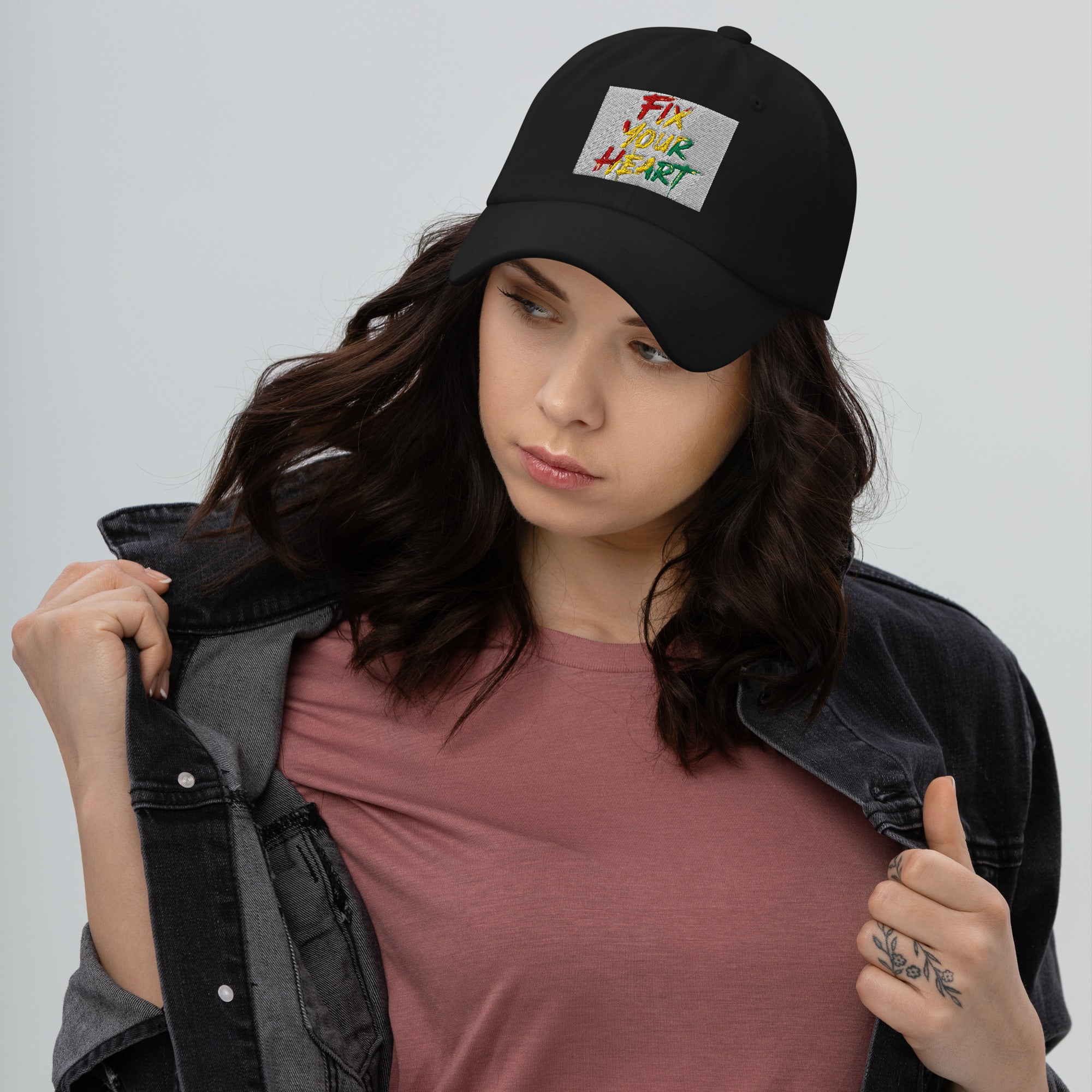 Fix Your Heart, One Love "Dad" hat - ThatBoutqiueStore