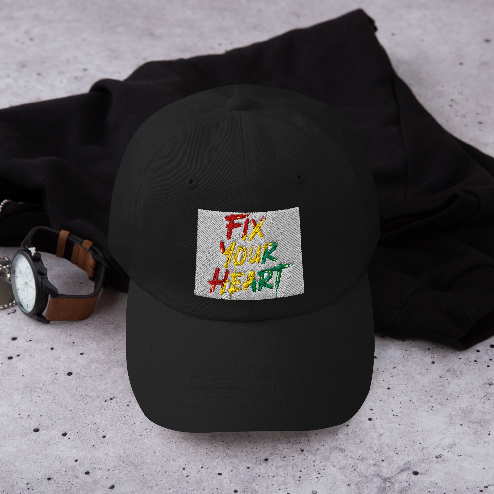 Fix Your Heart, One Love "Dad" hat - ThatBoutqiueStore